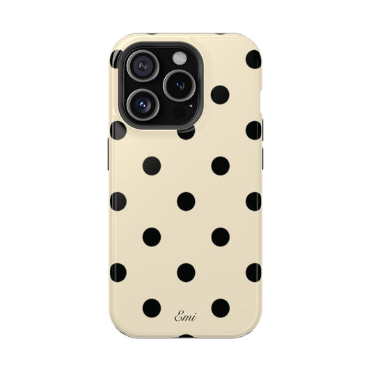 Beige Polka Dot