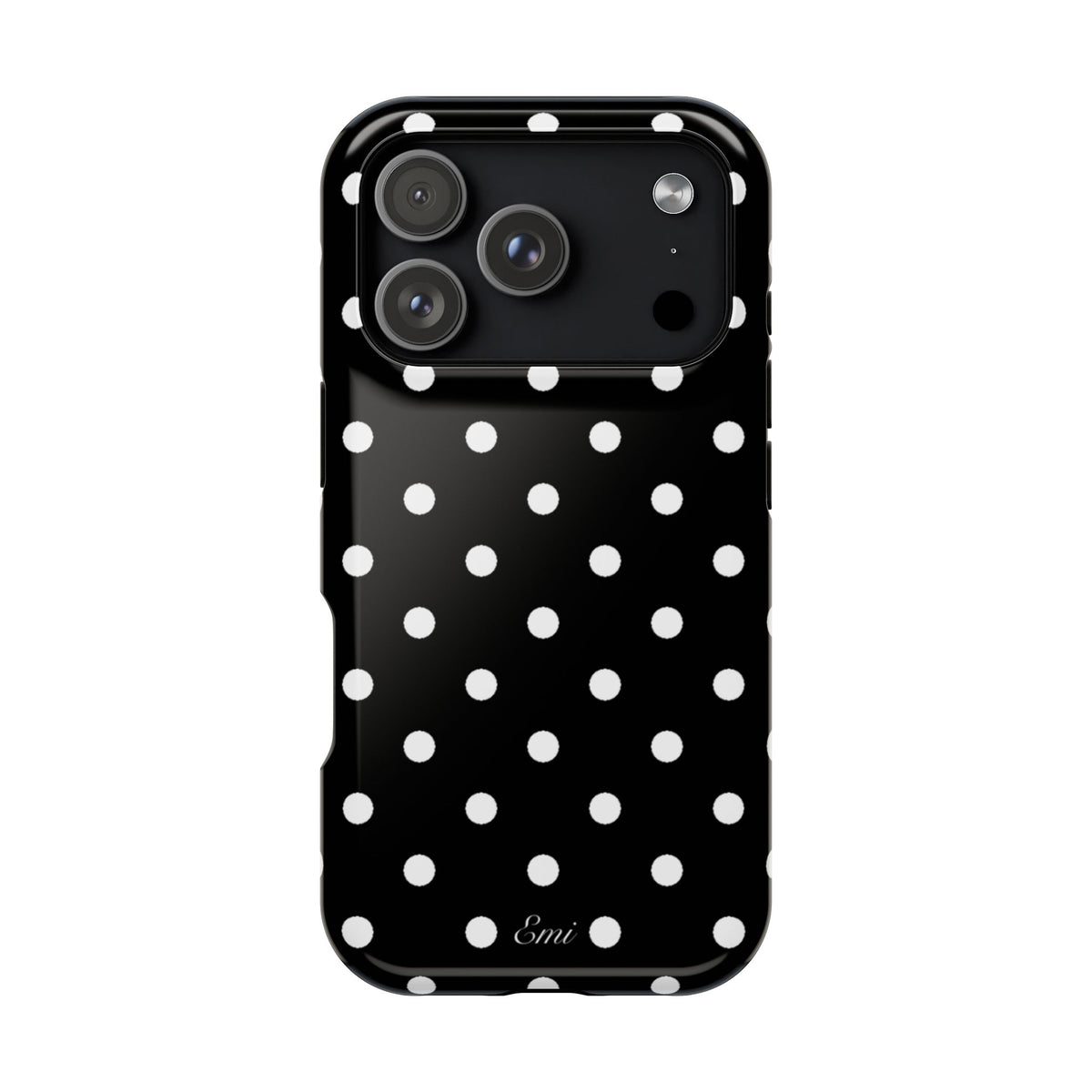Black Polka Dot 3x
