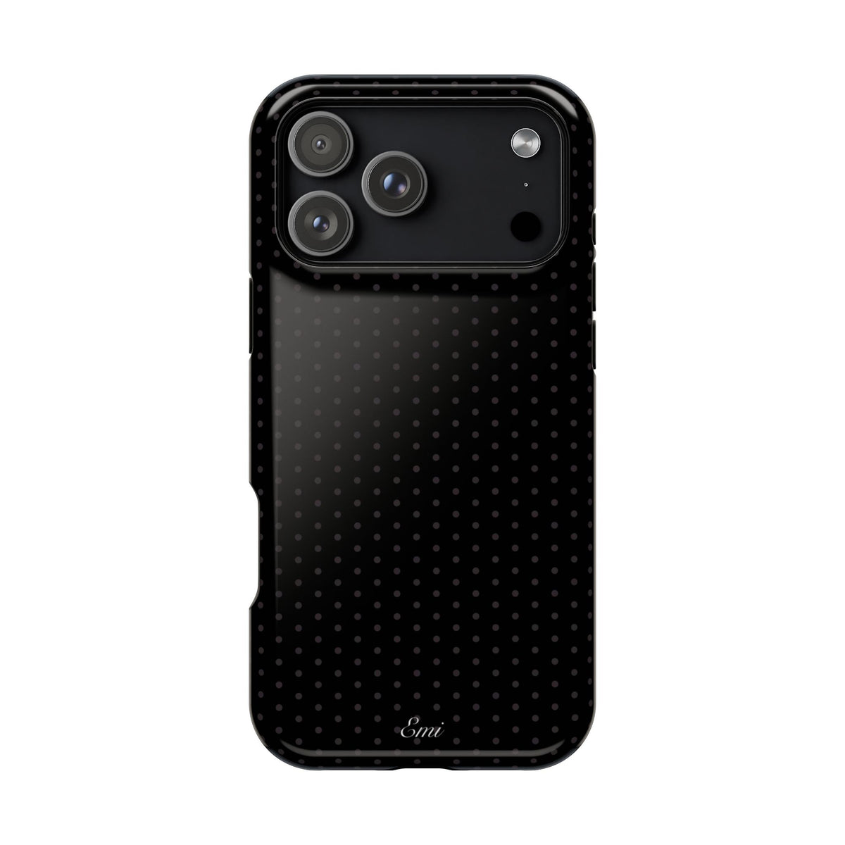 Black Polka Dot