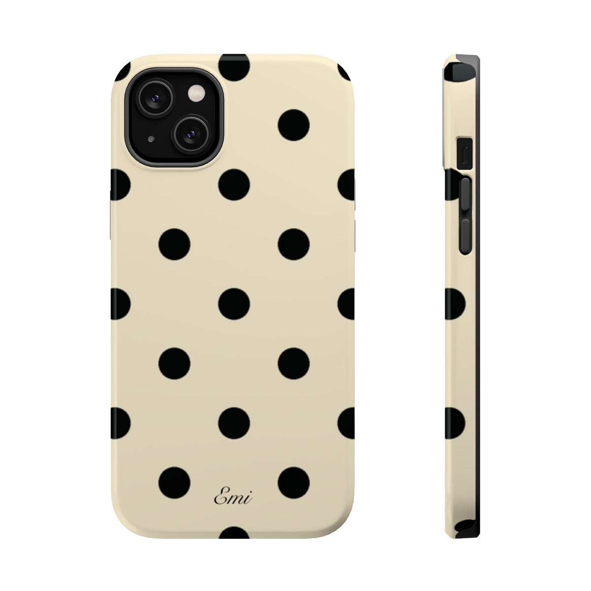 Beige Polka Dot