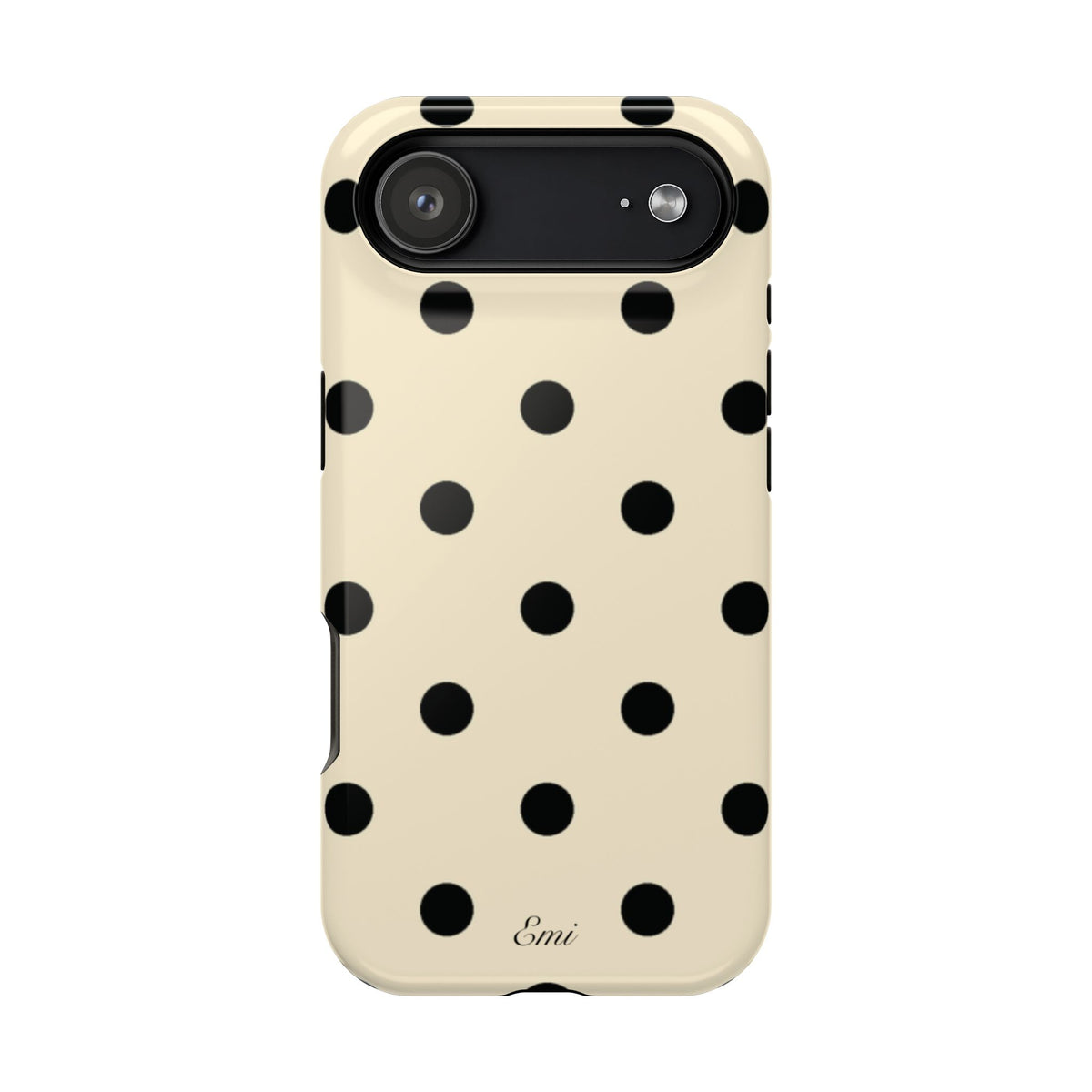 Beige Polka Dot