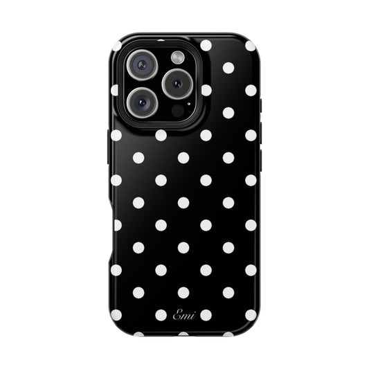 Black Polka Dot 3x