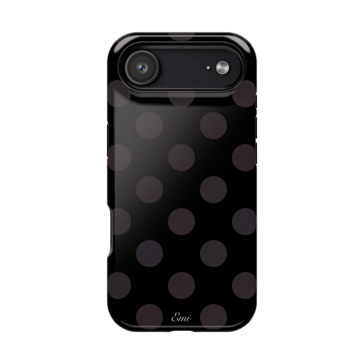 Black Polka Dot 2x