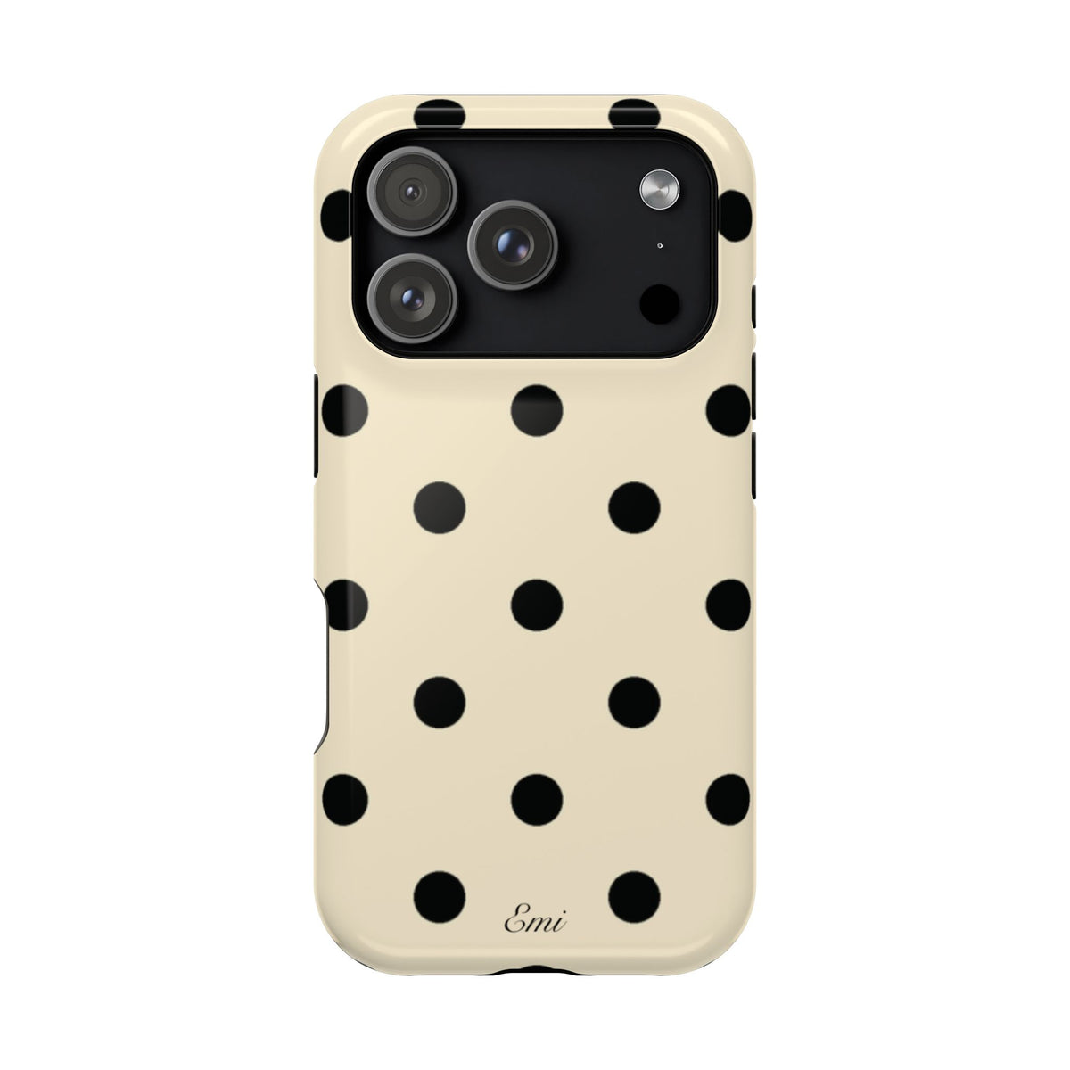 Beige Polka Dot