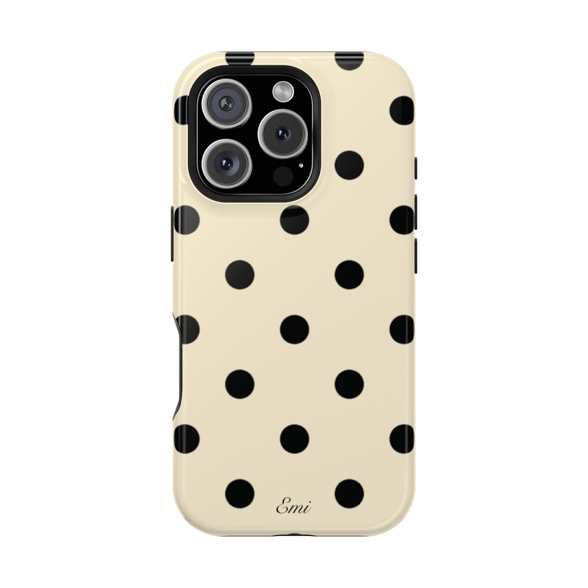 Beige Polka Dot