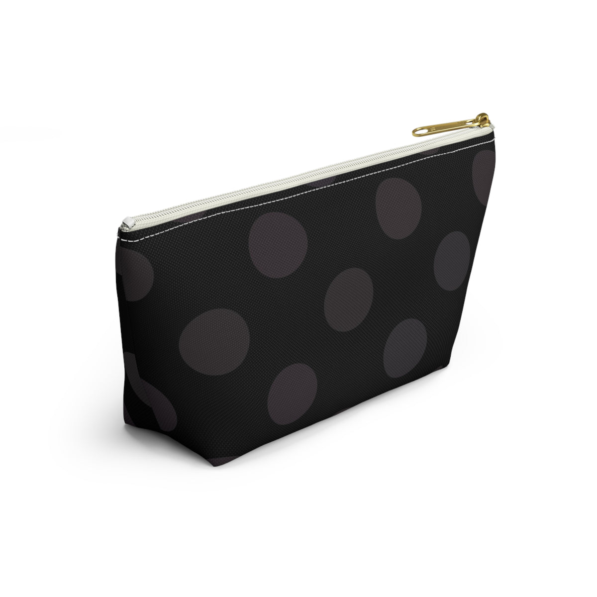 Black Polka Dot Accessory Bag
