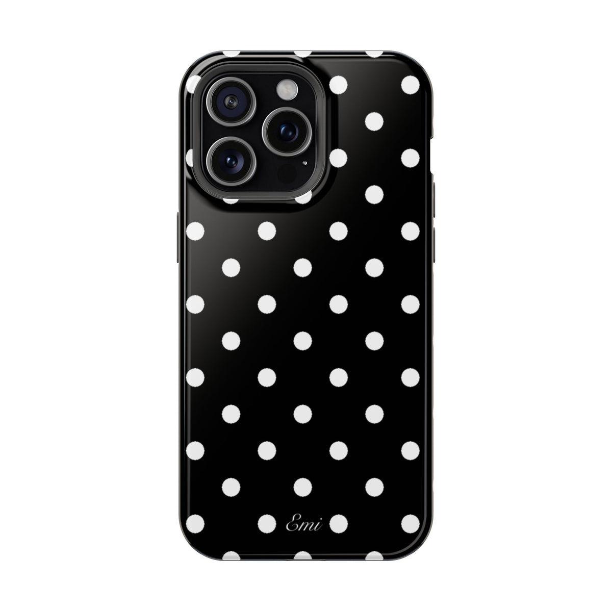Black Polka Dot 3x