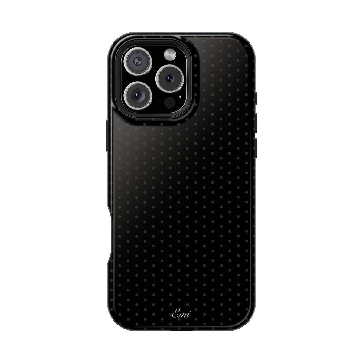 Black Polka Dot
