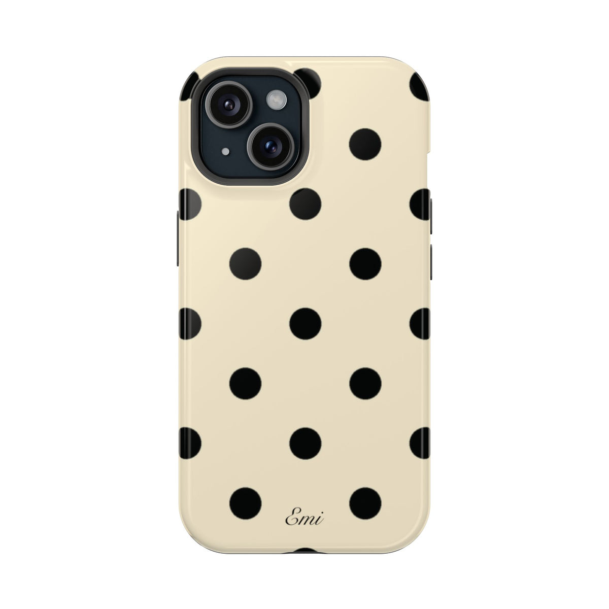 Beige Polka Dot