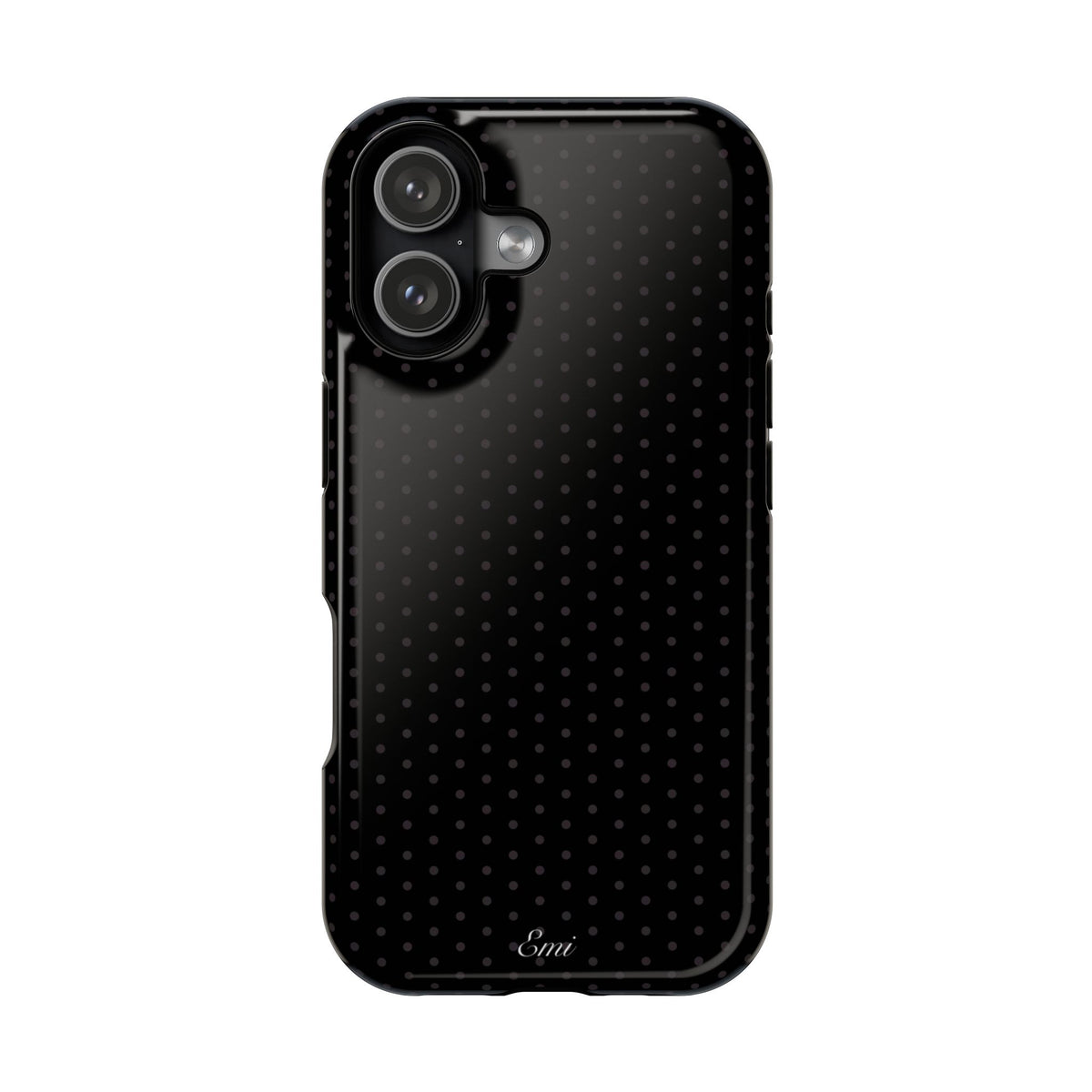Black Polka Dot