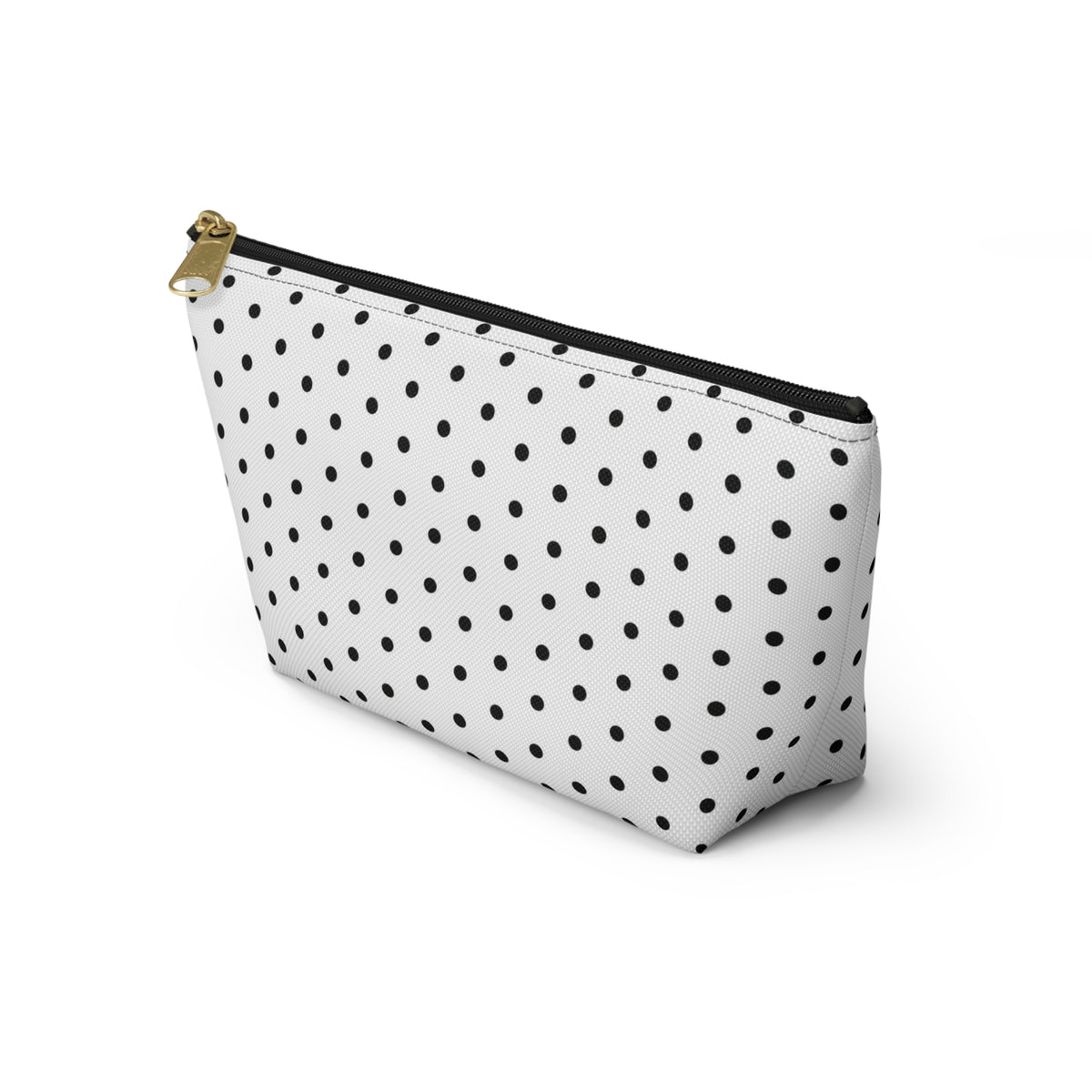 Black & White Polka Dot Accessory Bag