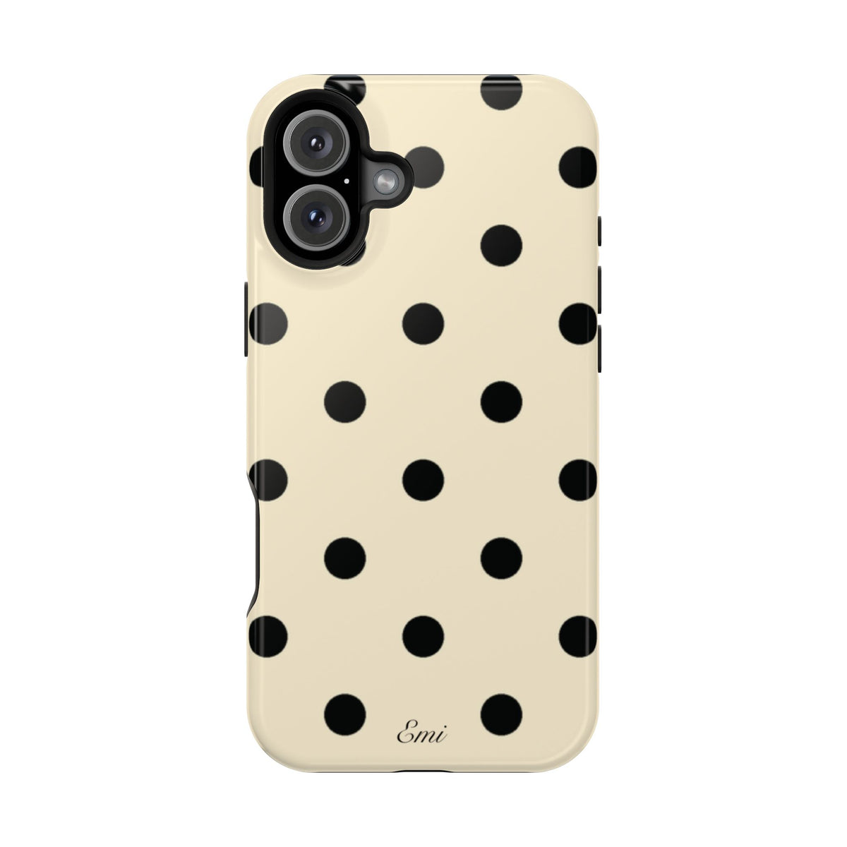 Beige Polka Dot