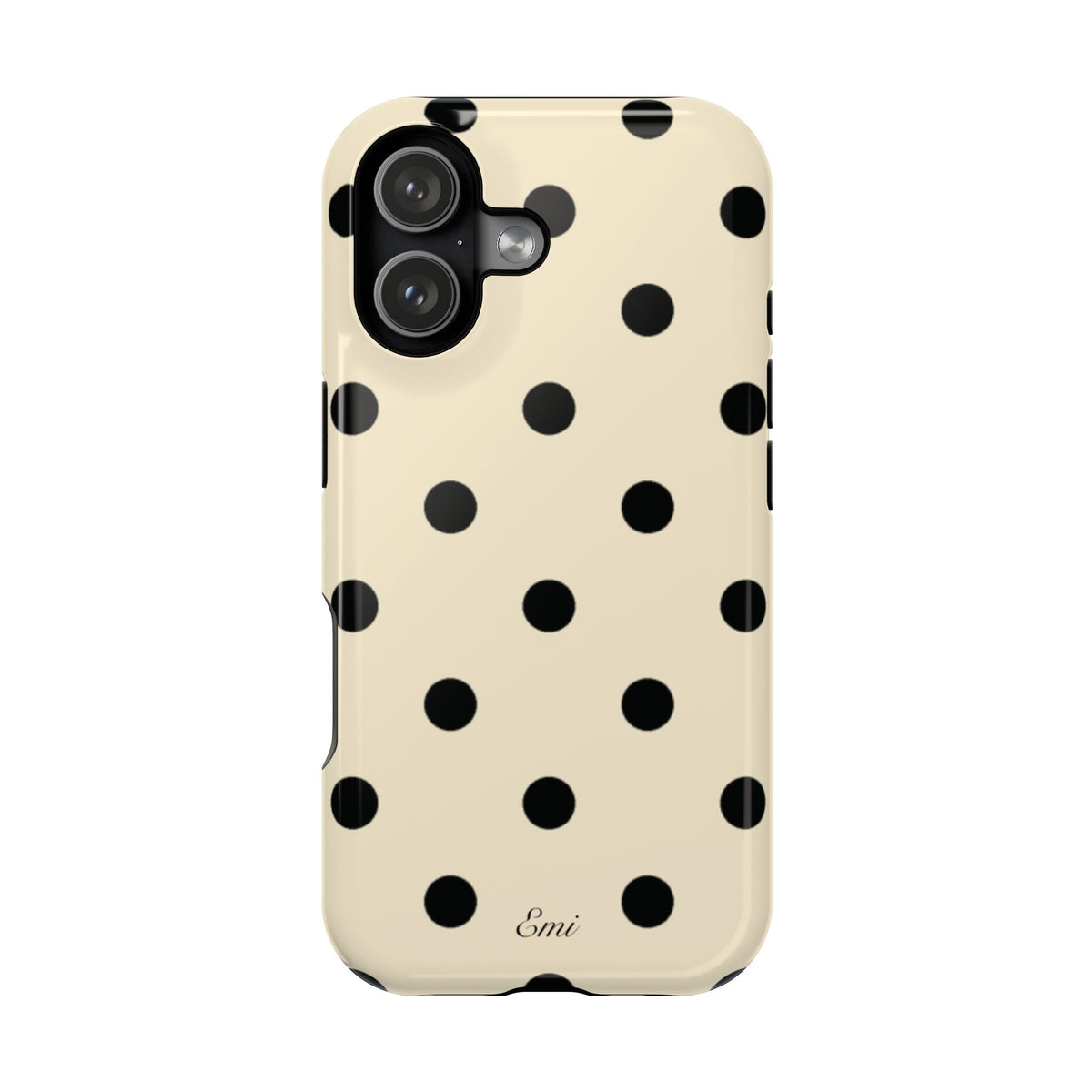 Beige Polka Dot