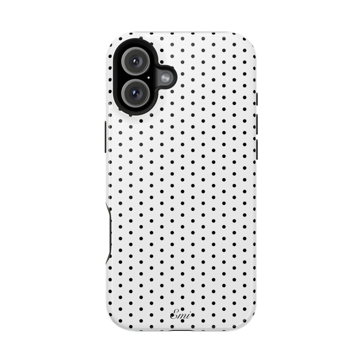 Black & White Polka Dot