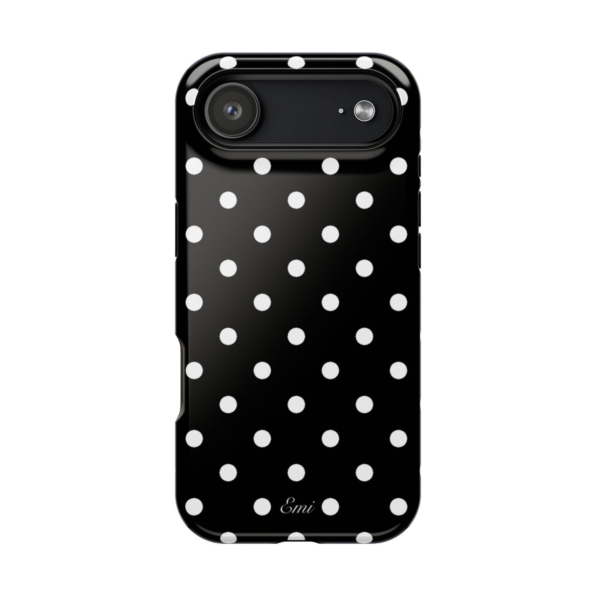 Black Polka Dot 3x