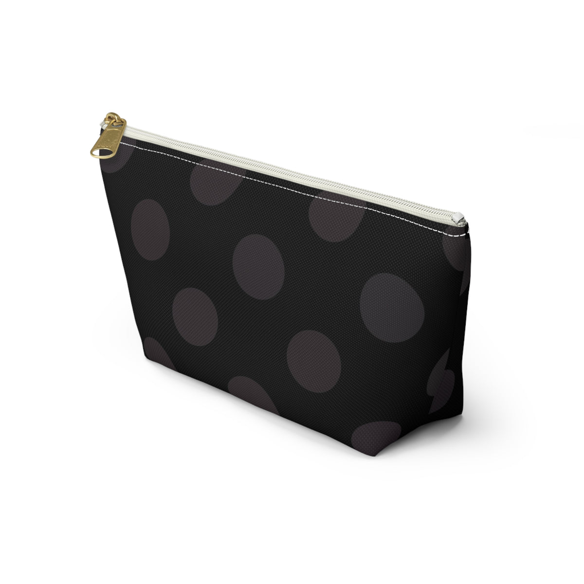 Black Polka Dot Accessory Bag