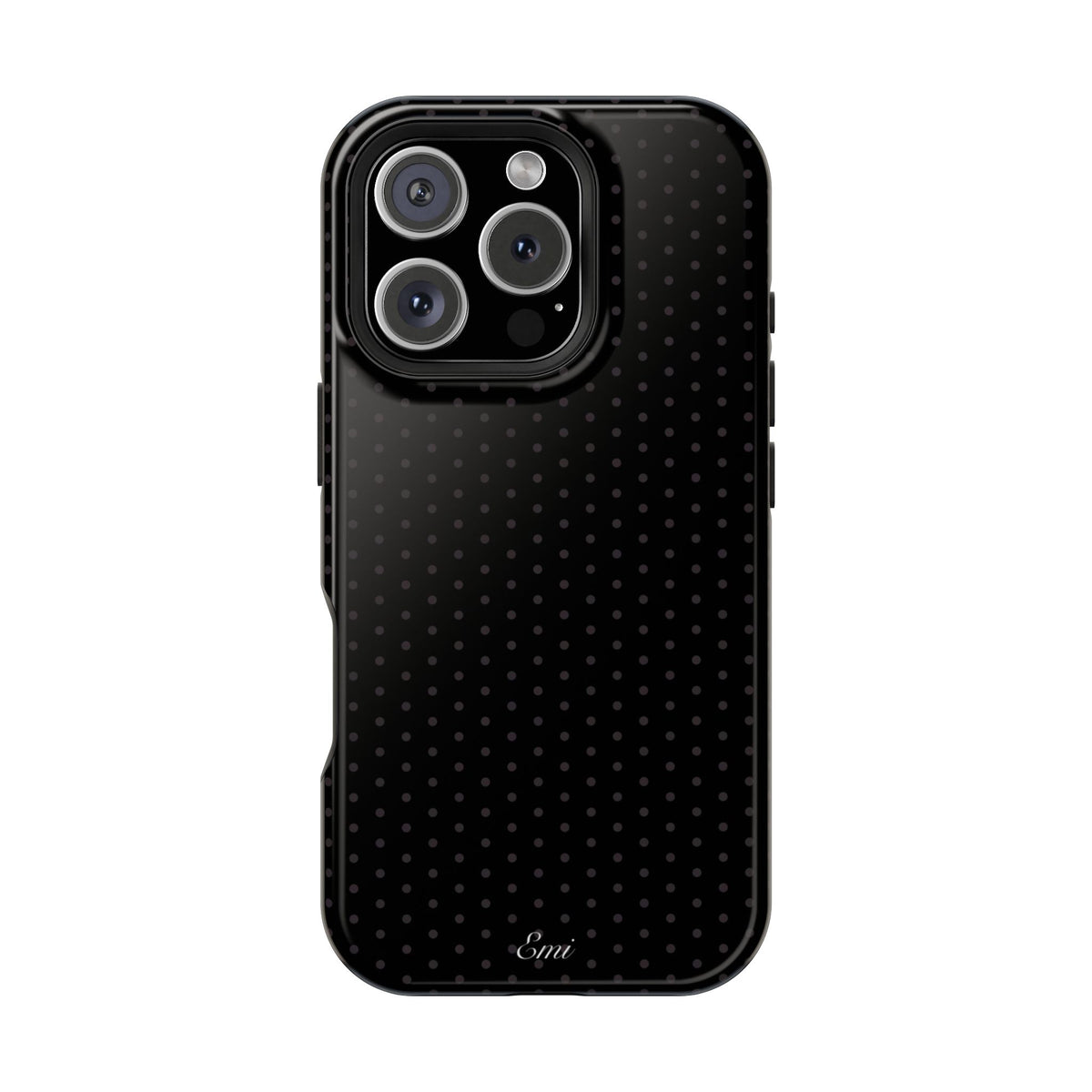 Black Polka Dot