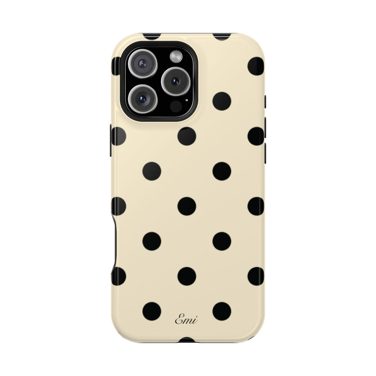 Beige Polka Dot