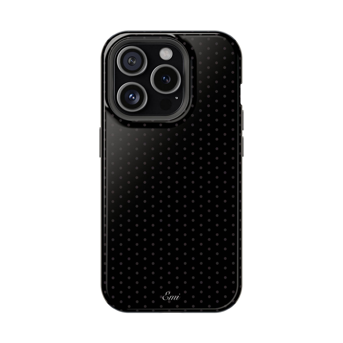 Black Polka Dot