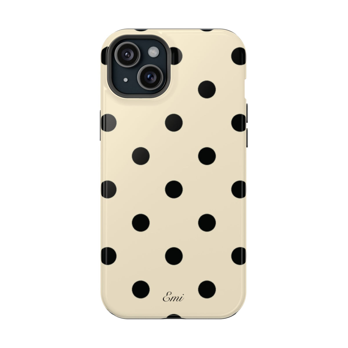 Beige Polka Dot