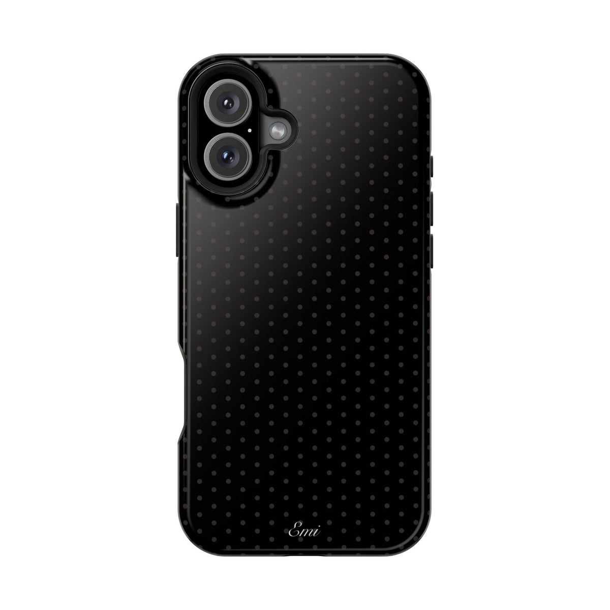Black Polka Dot