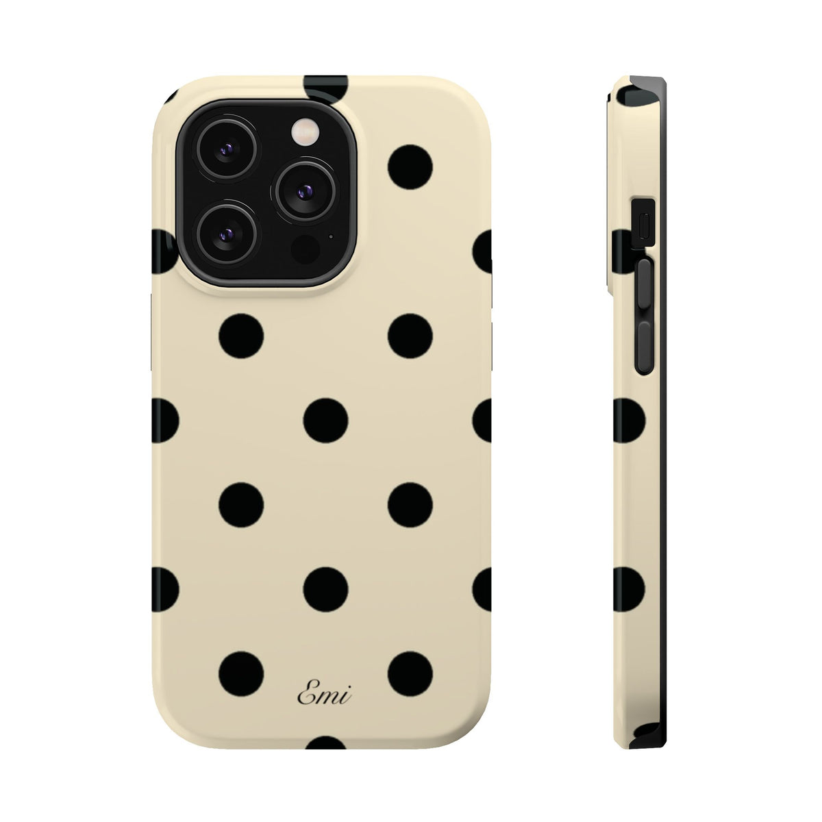 Beige Polka Dot