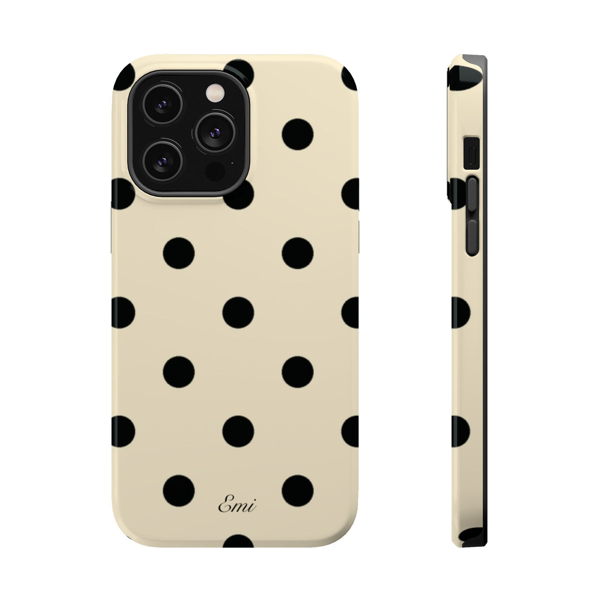 Beige Polka Dot