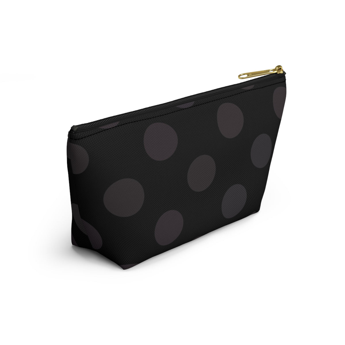 Black Polka Dot Accessory Bag