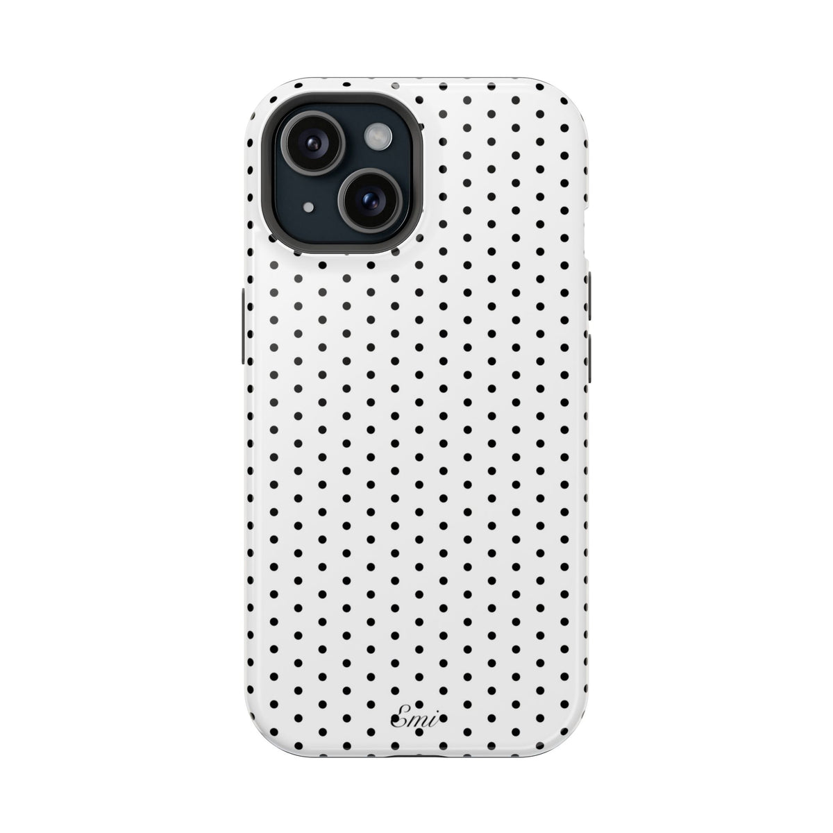 Black & White Polka Dot