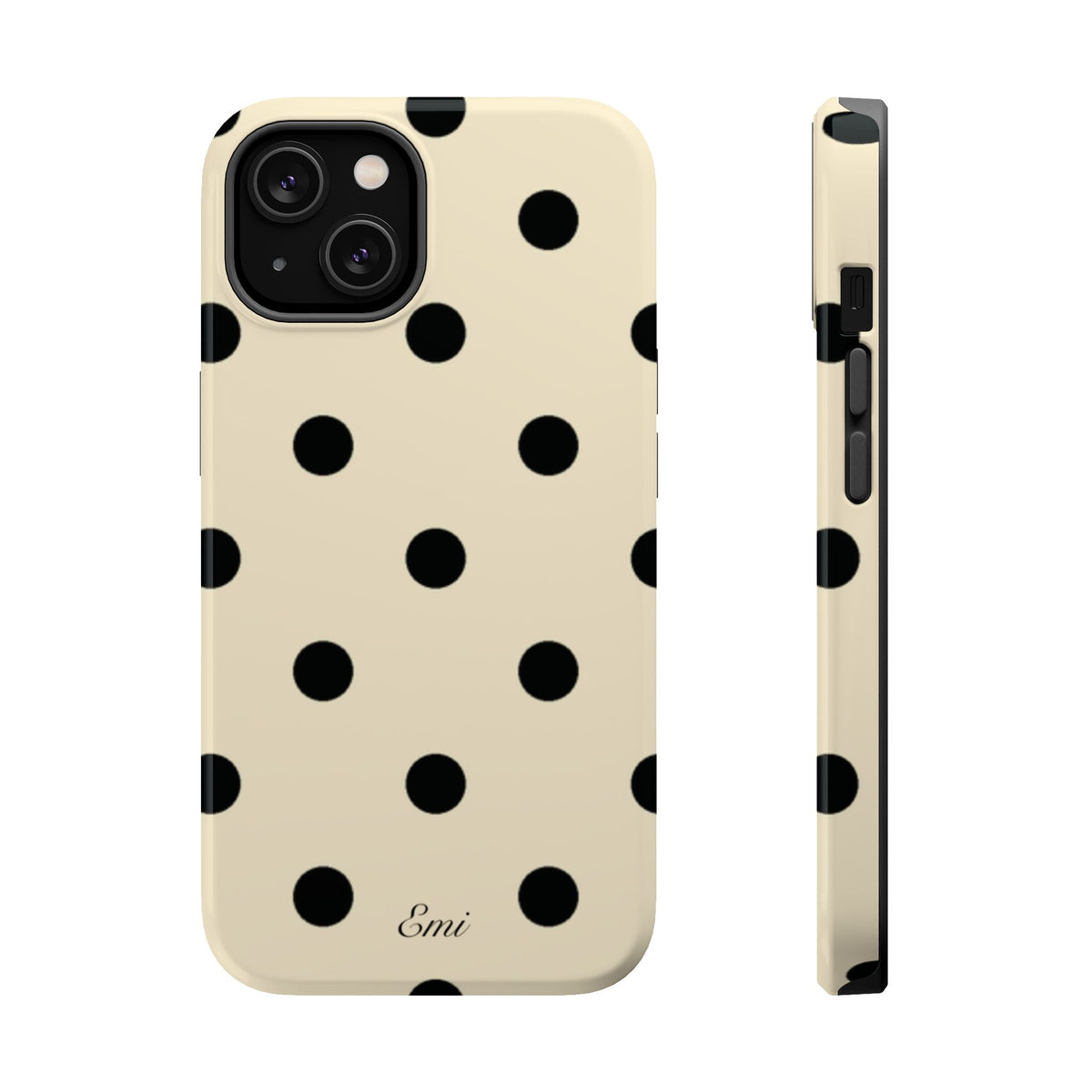 Beige Polka Dot