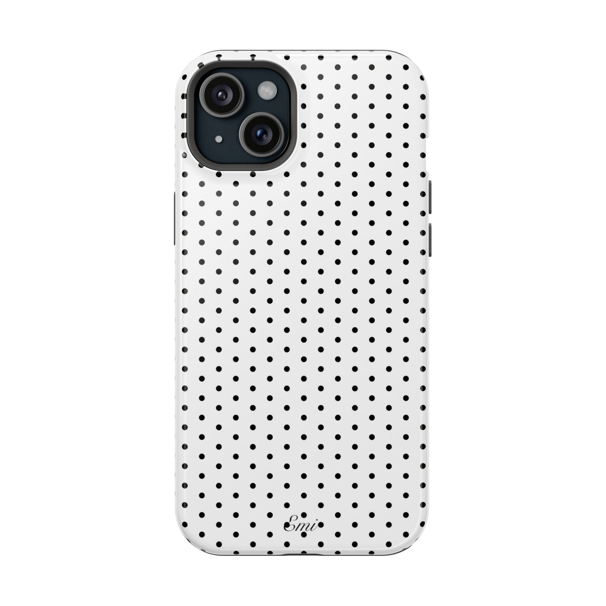 Black & White Polka Dot