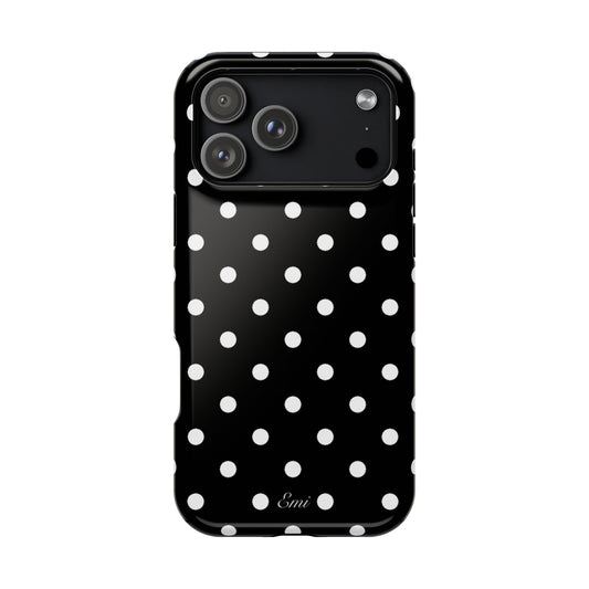Black Polka Dot 3x