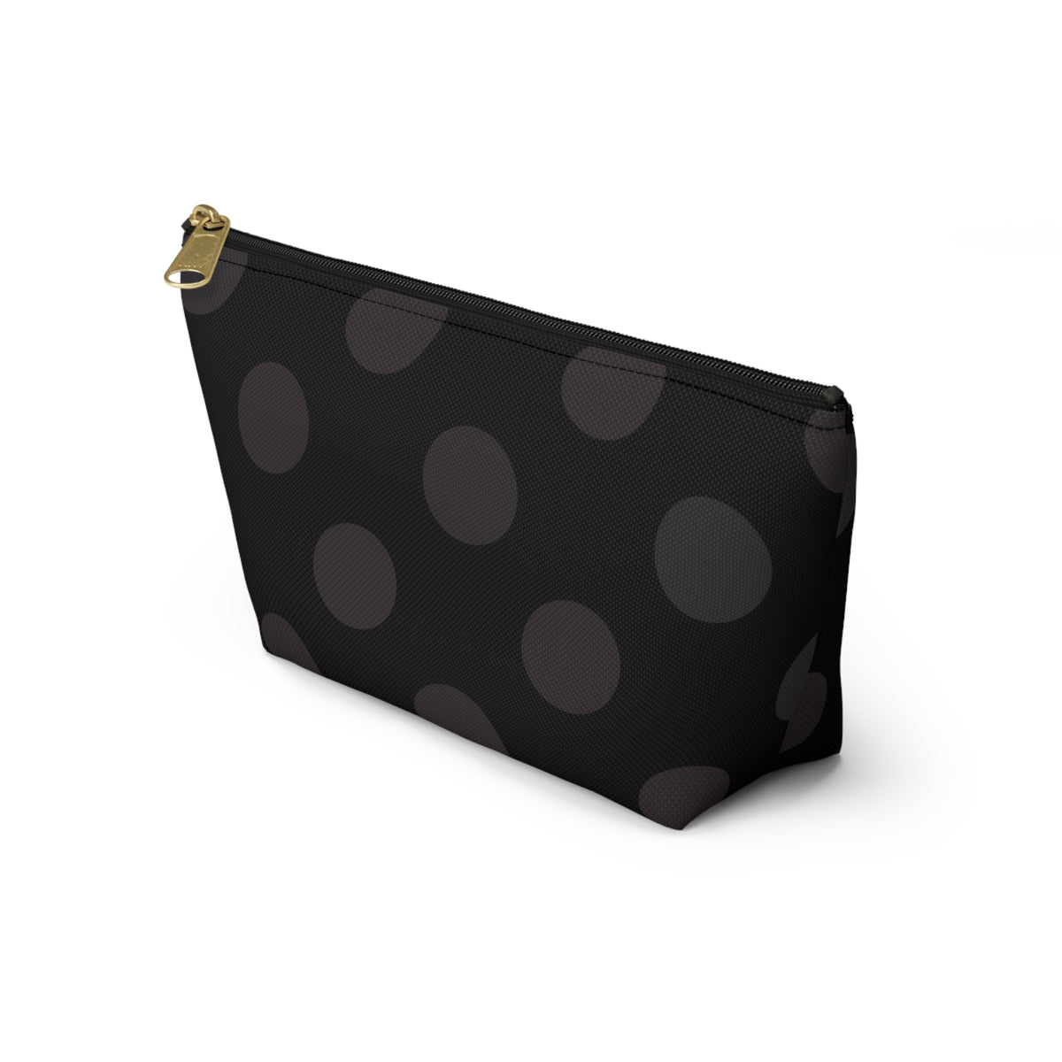Black Polka Dot Accessory Bag