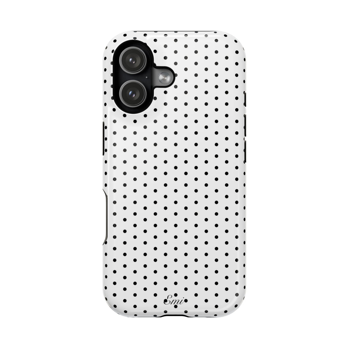 Black & White Polka Dot