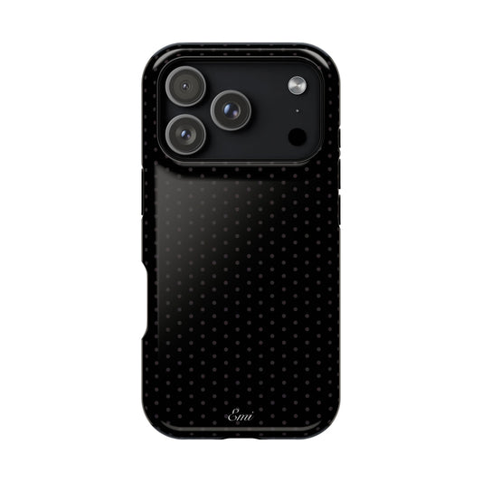 Black Polka Dot