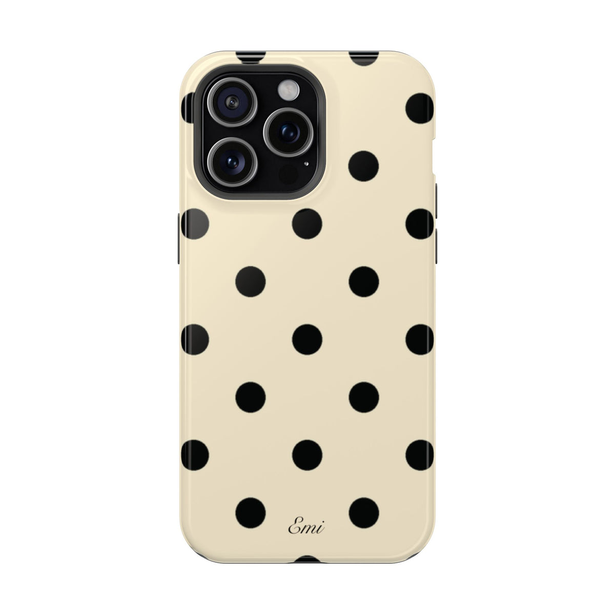 Beige Polka Dot