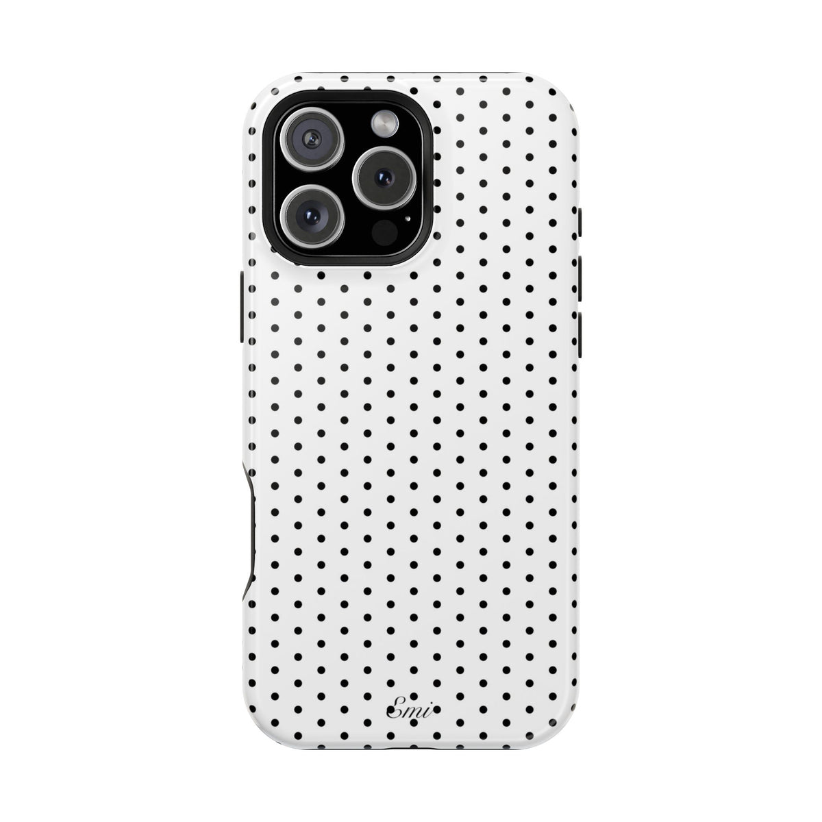 Black & White Polka Dot