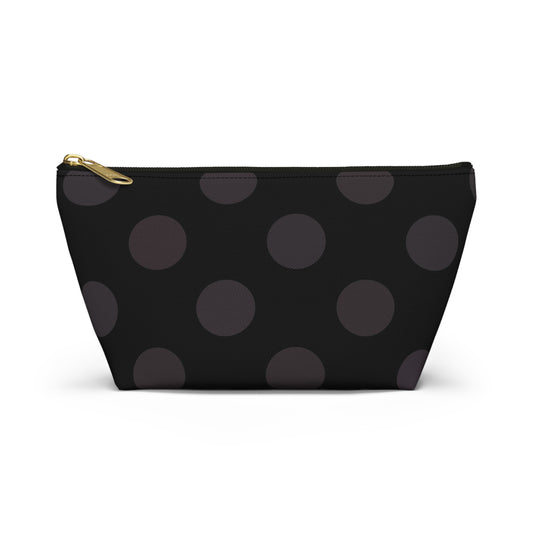 Black Polka Dot Accessory Bag